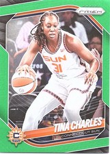 2025 Panini Prizm WNBA - Tina Charles #3 Green Prizm