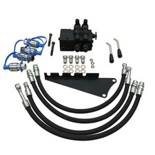 Dual Hydraulic Valve Kit Fits Massey Ferguson Tractor 35 65 135 150 165 175 180+