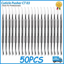 Durable Stainless Steel Nail Pusher for Manicure, Pedicure Nail Extensions