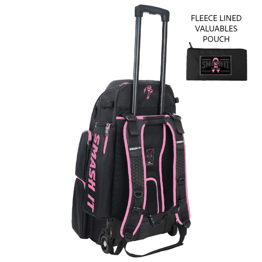2025 Smash Ops Lil' Guerrilla Hybrid Roller/Bat Pack Bag - Pink
