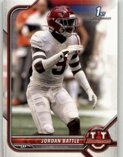 2021-22 Bowman University Jordan Battle #66 Alabama Crimson Tide