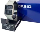 Casio Data Bank Quartz Watch White Pearl CA-53W New in Box Calculator Stop Alarm