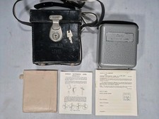 Vintage Cowley Automatic Level Surveying Instrument with Cases & Papers