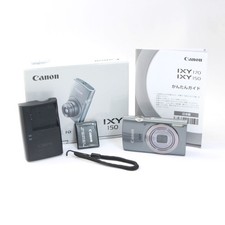 Canon IXY 150 Silver Compact Digital Camera Excellent Condition Accessories
