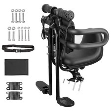 MEGHNA Bike Child Seat Front Mounted for Adult Standard, Black