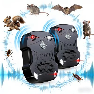 2X Ultrasonic Mouse Repeller Car Vehicle Rat Rodent Repellent Animal Deterrent