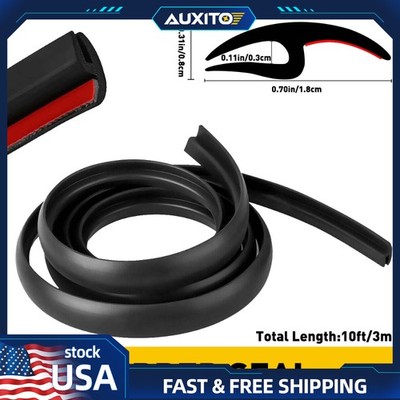 Windshield Rubber Molding Seal Trim Universal WindScreen for and Windows 10ft