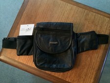 Lorenz czarna skórzana torba na bumbag. Fabrycznie nowy z metką