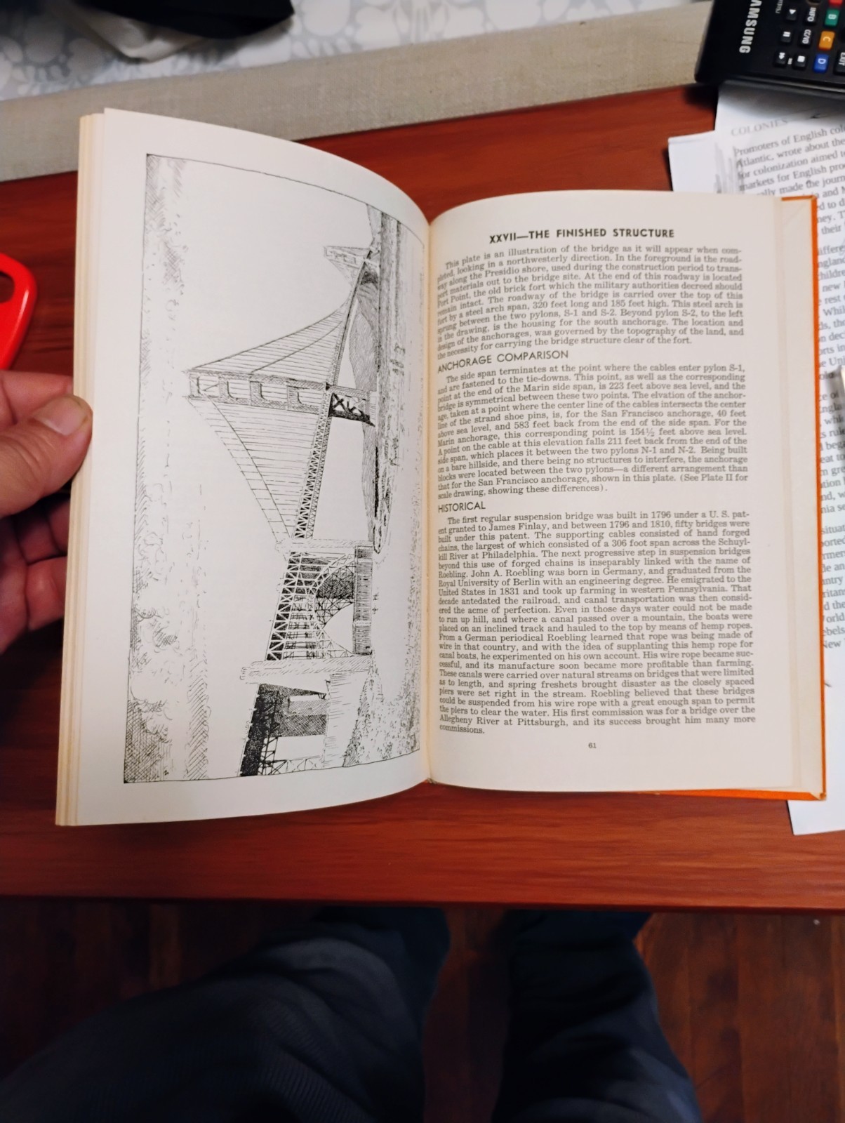 RARE 1935 HB 1st GOLDEN GATE BRIDGE A TECHNICAL DESCRIPTION IN ORDINARY LANGUAGE