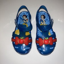 Crocs Disney Snow White Isabella Bright Cobalt Sandal Kids Size C 12 Jellies