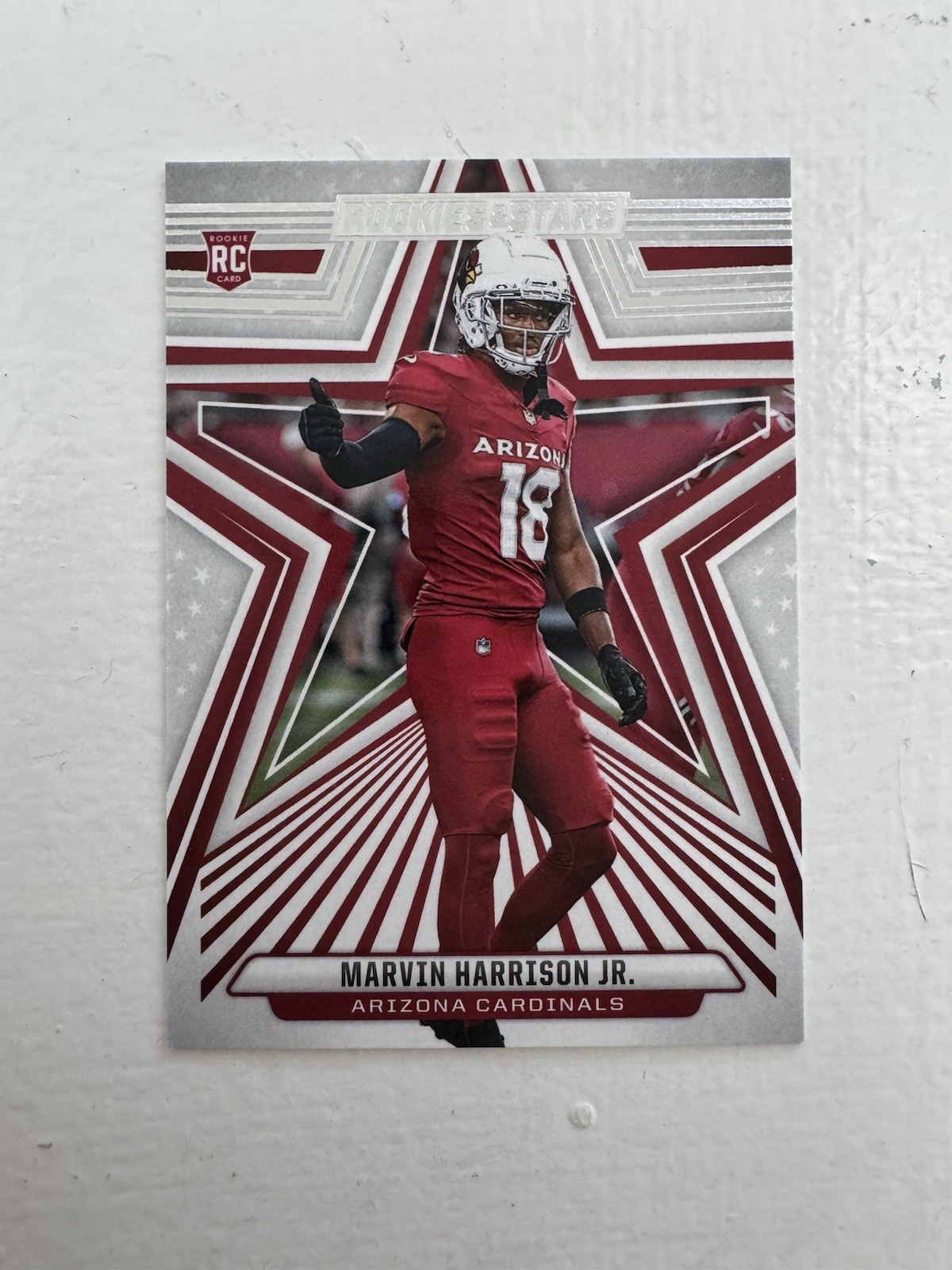 2024 Panini Rookies & Stars Marvin Harrison Jr. #176 (RC) Cardinals 