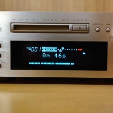 TEAC MD-H500 MiniDisc MD Deck Recorder Remote Playback Tested Japan 100V