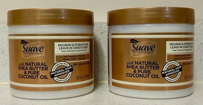 2 Suave Professionals Nourish & Strengthen Leave-In Conditioner Natural Hair