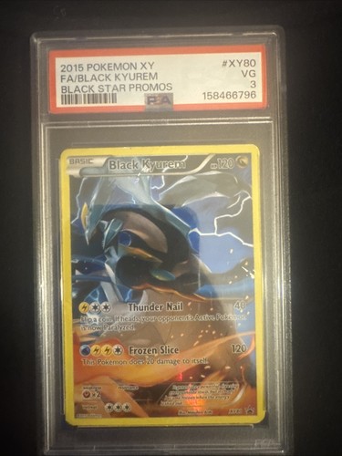 Black Kyurem graded PSA 3 for sale on eBay