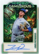 Liam Peterson 2026 LEAF METAL DRAFT BASEBALL AUTOGRAPH AUTO #ED 1/1 ONE OF ONE