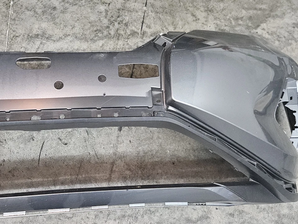 Front Bumper Cover Black 18-2021 Nissan Murano Platinum S/SL/SV 62022+9UFOH OEM - Image 2 of 4