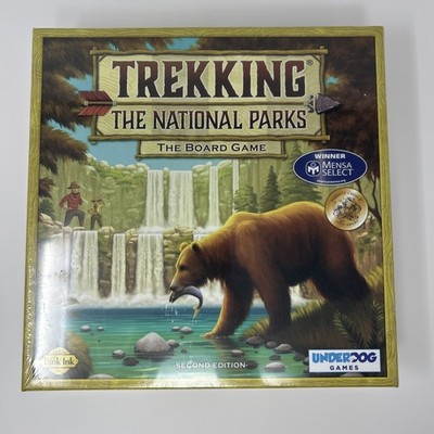Trekking the National Parks Board Game Second Edition Underdog Games New Sealed
