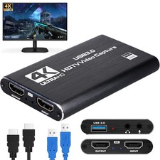 USB 3.0 Game Capture Card 4K HDMI Capture Karte HD Audio Video Aufnahmegerät