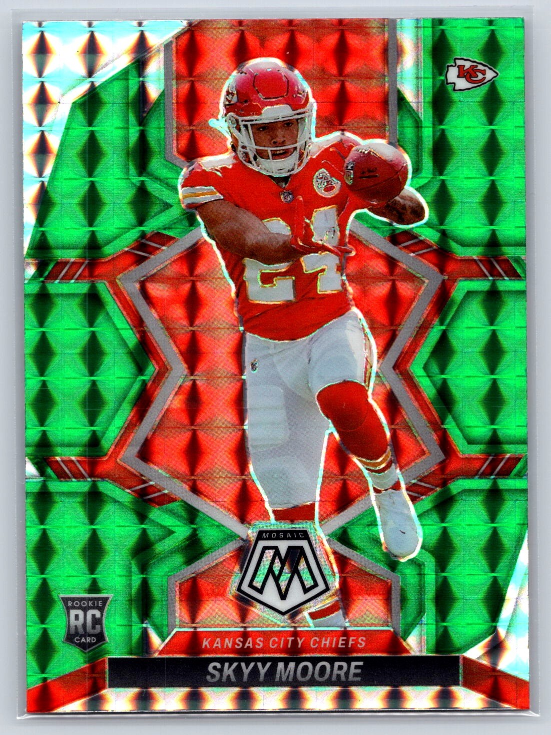 Skyy Moore Panini Mosaic #319 Green Mosaic