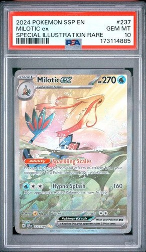 Milotic ex graded PSA 10 for sale on eBay