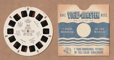 Vintage View-Master reel 303 Alaska Skagway White Pass West Taku Arm 1940s