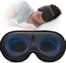 Weighted Sleep , Women Men 3D Blocking Lights Sleeping  (4.2Oz/120G), Pressure R
