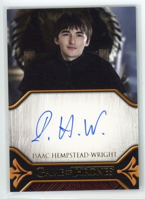 Isaac Hempstead Wright as Bran Stark Game of Thrones Auto 2025 The Great Houses