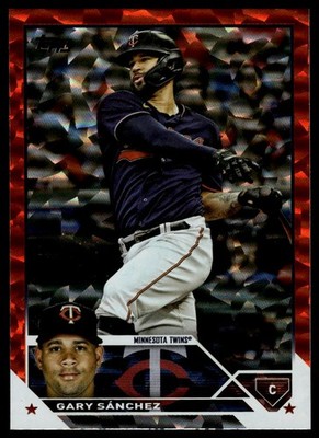 2023 Topps #203 Gary Sanchez Orange Foil #/299