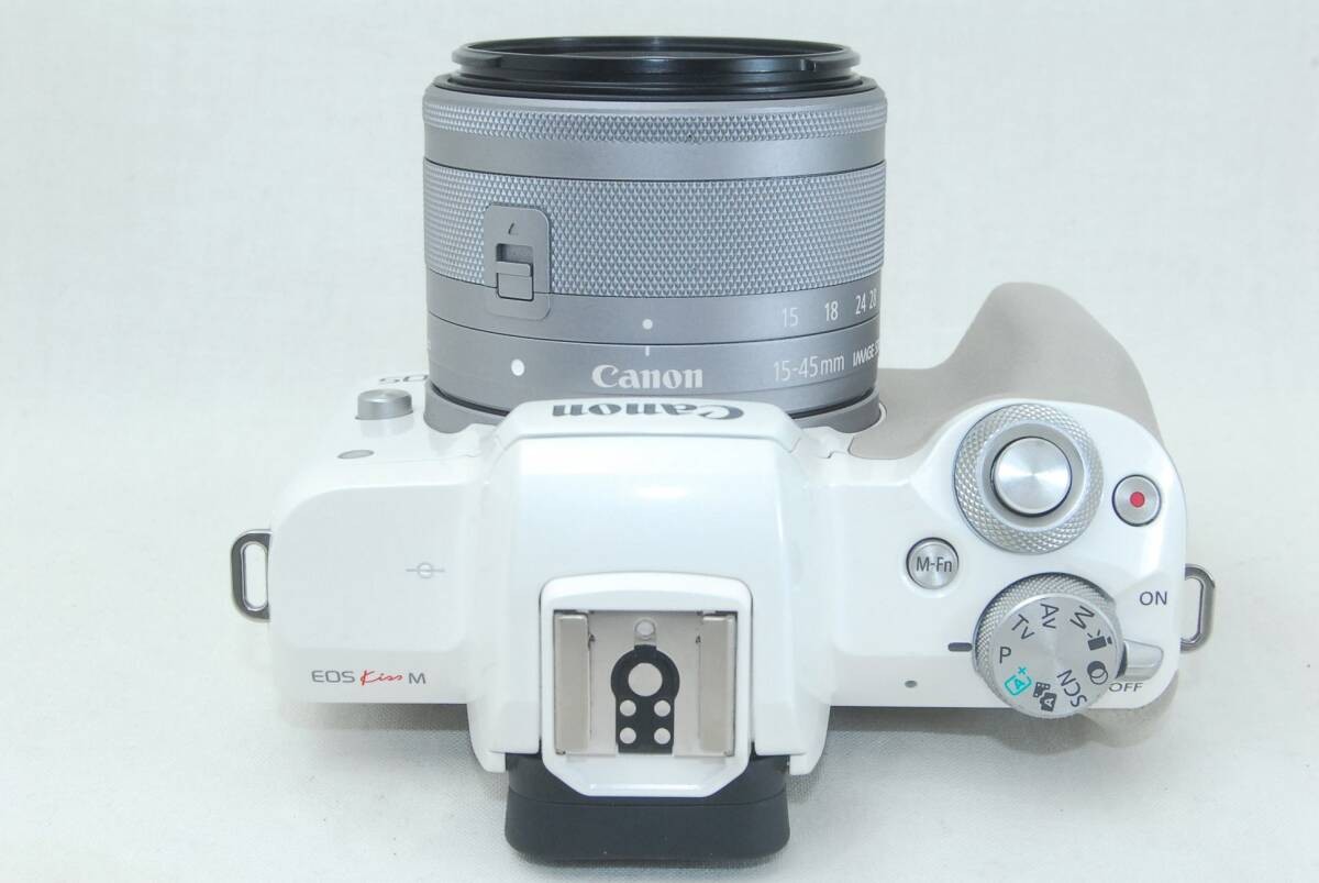 Canon Eos Kiss M Ef-M 15-45Mm Is Stm Lens Kit White | eBay