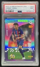 2023 Panini Megacracks LaLiga EA Sports #423 Lamine Yamal RC PSA 9