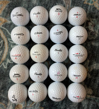 20 Hit-Away / Shag Golf Balls Assorted Brands Great for practice