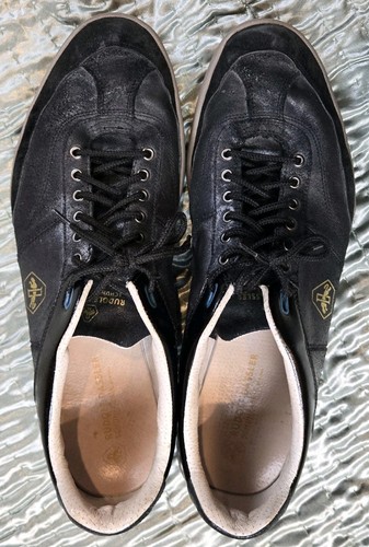 Puma Men’s Rudolf Dassler Schufabrik Mens 12 Black Leather - Picture 2 of 16