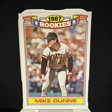 1988 Topps Jumbo Pack Glossy Rookies - Mike Dunne #16 Pittsburgh Pirates