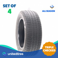 Set Of 4 Used 27560r20 Bridgestone Alenza As 02 115s - 6.5-8.532 Set Of 4 Used 27560r20 Bridgestone Alenza As 02 115s - 6.5-8.532