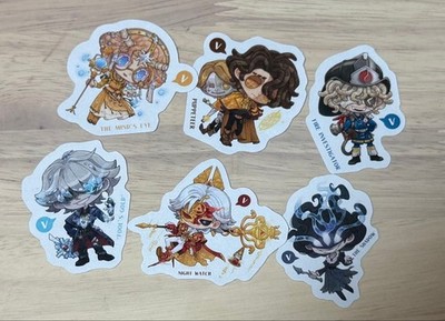 Identity V Sticker Set 2024 Summer IJL Offline Event Collectible 6 Designs
