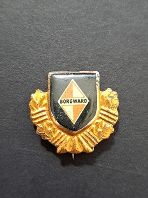 Vintage 1950's 1960's BORGWARD car stick pin badge logo