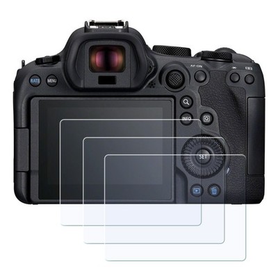 Display-Schutzglas für Canon EOS R6 R6 Mark II R6 Mark III R7 0,3mm 9H Glas 3x