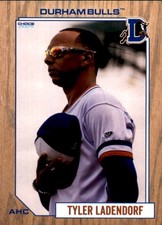 2025 Durham Bulls Choice #33 Tyler Ladendorf Assistant Hitting Coach - NM Card