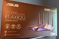 ASUS RT-AX82U AX5400 Dual-Band WiFi 6 Gaming Router - Excellent Condition