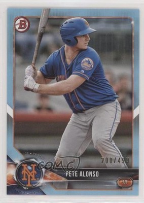 2018 Bowman Prospects Sky Blue 200/499 Pete Alonso #BP137 uk2