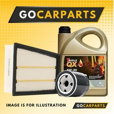 FOR MAYBACH 57 6.0 09-12 OIL AIR FILTER SERVICE KIT TRIPLE QX OIL