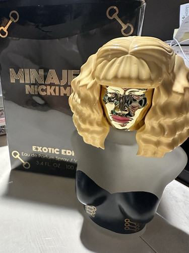 Nicki Minaj MINJESTY Exotic Edition Perfume Fragrance 100ml BLONDE BOTTLE GRAIL