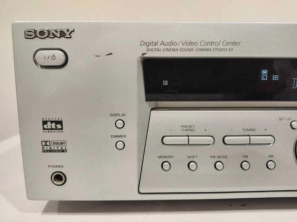 Sony STR-K840P - 5.1 Ch Home Theater Surround Sound Receiver AMFM No Remote - Image 3 of 4