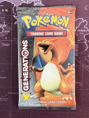 Pokémon Generations Booster Pack  2016 NEW Factory Sealed CHARIZARD ART