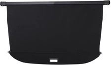 Retractable Cargo Cover for Volkswagen Atlas 2020-2024, Waterproof, Black 🚙