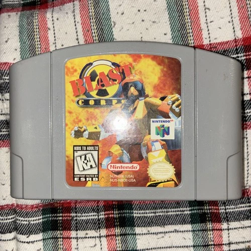 Blast Corps Nintendo 64 N64 Cartridge Authentic Tested & Working