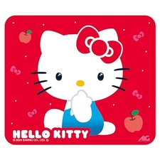 Allone Gaming Glass Mouse Pad #Unipo Sanrio Characters Hello Kitty 30 x 0.3 x 30