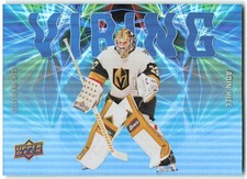 2025-26 Upper Deck Series 2 Vibing #VB-3 Adin Hill Vegas Golden Knights