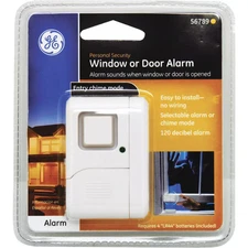 GE Personal Security Window or Door Alarm - 120 Decibel Wireless Home Security