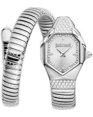 Womens Wristwatch JUST CAVALLI SIGNATURE JC1L369M0015 Snake Steel